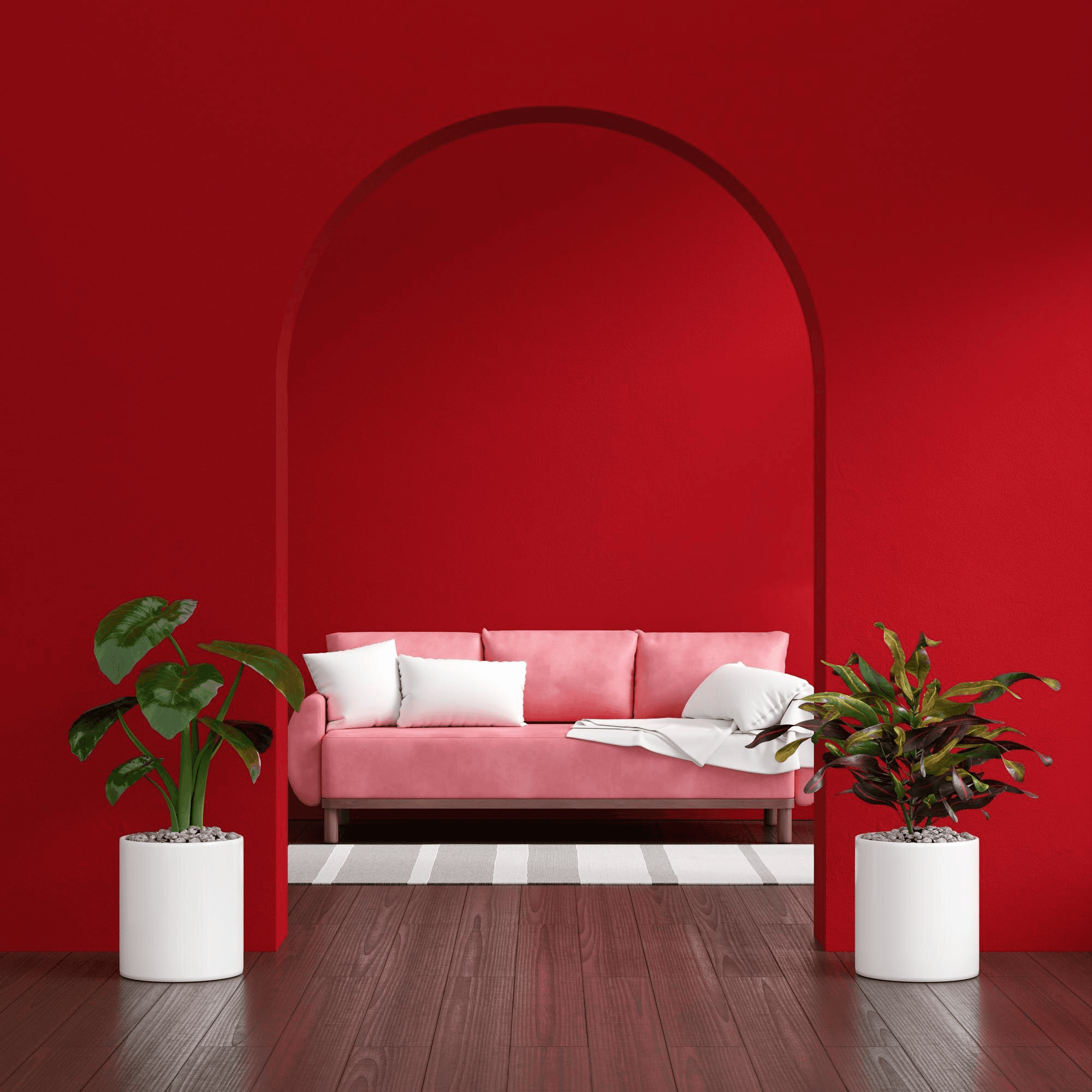 Rich and Modern red background that is used as background to place the text over it.