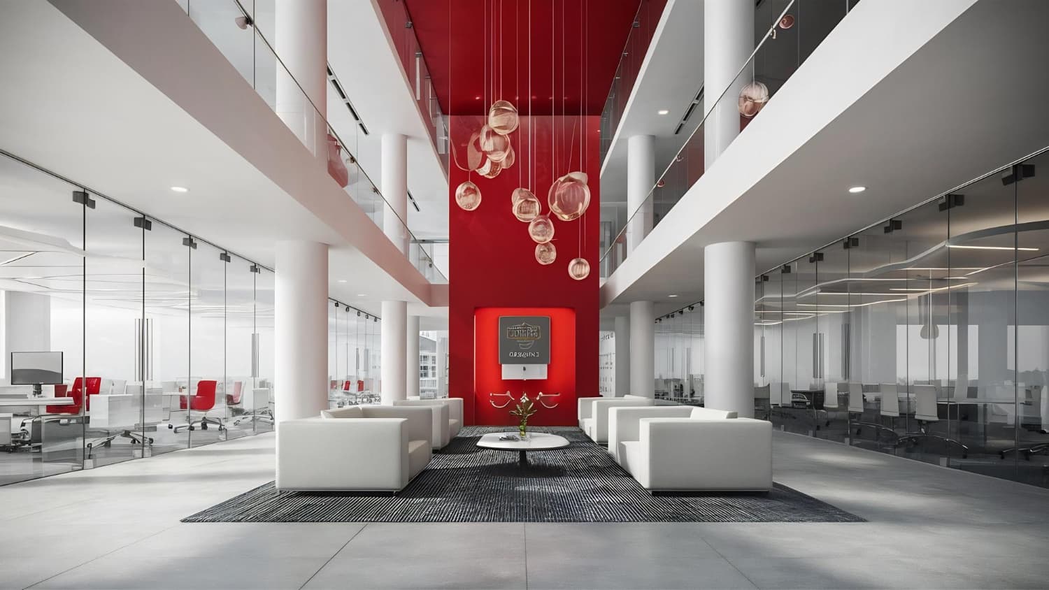 Modern office interior design in Dubai
